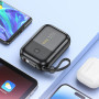 Портативное зарядное устройство Power Bank Hoco Q20 Fountain 22.5W+PD20W 10000 mAh black