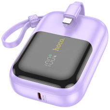 Портативное зарядное устройство Power Bank Hoco Q20 Fountain 22.5W+PD20W 10000 mAh purple