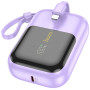 Портативное зарядное устройство Power Bank Hoco Q20 Fountain 22.5W+PD20W 10000 mAh purple