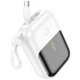 Портативное зарядное устройство Power Bank Hoco Q20 Fountain 22.5W+PD20W 10000 mAh white