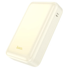 Портативное зарядное устройство Power Bank Hoco Q21A Great 22.5W+PD20W 20000 mAh milky white
