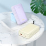 Портативное зарядное устройство Power Bank Hoco Q21A Great 22.5W+PD20W 20000 mAh purple
