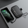 Портативное зарядное устройство Power Bank Hoco S29 for MicroUSB 10000 mAh black