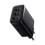 Мережевий зарядний пристрій Baseus Compact 3xUSB 17W black