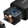 Сетевое зарядное устройство Baseus Compact Quick USB + Type-C 20W black