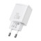 Сетевое зарядное устройство Baseus Compact Quick USB + Type-C 20W white