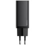 Мережевий зарядний пристрій Baseus GaN2 Lite QC 65W Type-C + USB black 