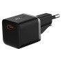 Мережевий зарядний пристрій Baseus GaN5 Fast Charger (mini) 1C 20W black 