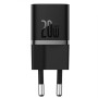 Мережевий зарядний пристрій Baseus GaN5 Fast Charger (mini) 1C 20W black 