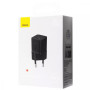 Мережевий зарядний пристрій Baseus GaN5 Fast Charger (mini) 1C 20W black 