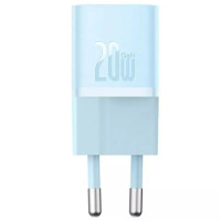 Сетевое зарядное устройство Baseus GaN5 Fast Charger (mini) 1C 20W blue 