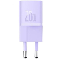 Мережевий зарядний пристрій Baseus GaN5 Fast Charger (mini) 1C 20W purple 