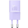 Мережевий зарядний пристрій Baseus GaN5 Fast Charger (mini) 1C 20W purple 