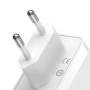 Мережевий зарядний пристрій Baseus GaN5 Pro 140W 2Type-C+USB 140W + Cabel Type-C to Type-C 140W (1m) white 