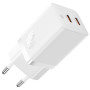 Мережевий зарядний пристрій Baseus GaN5 Pro OS 2 х Type-C 40W white 