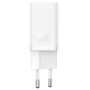 Мережевий зарядний пристрій Baseus GaN5 Pro OS 2 х Type-C 40W white 
