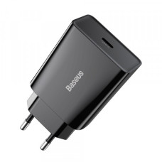 Мережевий зарядний пристрій Baseus Speed Mini Quick Charger 1C 20W black