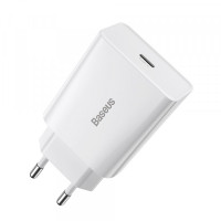 Мережевий зарядний пристрій Baseus Speed Mini Quick Charger 1C 20W white