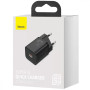 Мережевий зарядний пристрій Baseus Super Si Quick Charger 25W black
