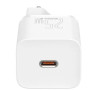 Мережевий зарядний пристрій Baseus Super Si Quick Charger 25W + Cabel Type-C to Type-C white