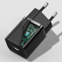 Мережевий зарядний пристрій Baseus Super Si Quick Charger 30W black