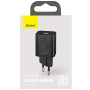 Мережевий зарядний пристрій Baseus Super Si Quick Charger 30W black
