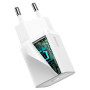Мережевий зарядний пристрій Baseus Super Si Quick Charger 30W white