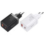 Мережевий зарядний пристрій Baseus Super Si Pro Quick Charger 30W Type-C + USB black