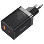 Мережевий зарядний пристрій Baseus Super Si Pro Quick Charger 30W Type-C + USB black