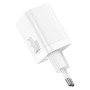 Мережевий зарядний пристрій Baseus Super Si Pro Quick Charger 30W Type-C + USB white
