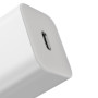 Мережевий зарядний пристрій Baseus Super Si Quick Charger 20W (+ кабель Type-C to Lightning) white