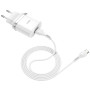 Сетевое зарядное устройство Hoco C12Q Smart QC3.0 + Type-C white