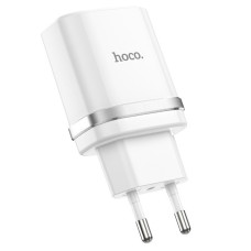 Сетевое зарядное устройство Hoco C12Q Smart QC3.0 white Сетевое зарядное устройство Hoco C12Q Smart QC3.0 white