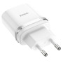 Сетевое зарядное устройство Hoco C12Q Smart QC3.0 white
