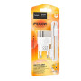 Сетевое зарядное устройство Hoco C131A Platium PD30W+QC3.0 + Cabel Type-C to Type-C black