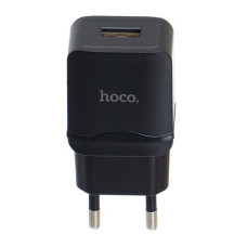 Сетевое зарядное устройство Hoco C22A USB Charger 2.4A black Сетевое зарядное устройство Hoco C22A USB Charger 2.4A black