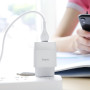 Сетевое зарядное устройство Hoco C72A + Type-C white