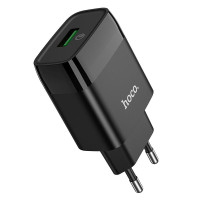 Сетевое зарядное устройство Hoco C72Q QC3.0 black