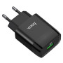 Сетевое зарядное устройство Hoco C72Q QC3.0 black