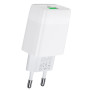 Сетевое зарядное устройство Hoco C72Q QC3.0 white