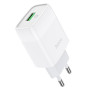 Сетевое зарядное устройство Hoco C72Q QC3.0 white