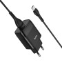 Сетевое зарядное устройство Hoco C72Q QC3.0 + Type-C black