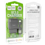 Сетевое зарядное устройство Hoco C72Q QC3.0 + Type-C black