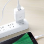 Сетевое зарядное устройство Hoco C73A + Micro USB white