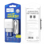 Сетевое зарядное устройство Hoco C73A + Micro USB white