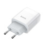 Сетевое зарядное устройство Hoco C73A white