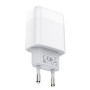 Сетевое зарядное устройство Hoco C73A white