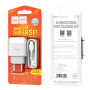 Сетевое зарядное устройство Hoco C73A + Type-C white