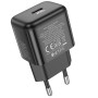 Сетевое зарядное устройство Hoco N32 Glory PD 30W + Cabel Type-C to Lightning black