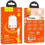 Сетевое зарядное устройство Hoco N33 Start PD35W 2Type-C + USB + Cabel Type-C to Type-C white